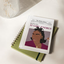 Load image into Gallery viewer, It Girl Energy Hardcover Journal