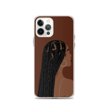 Load image into Gallery viewer, Black Girl In Her Braids iPhone Case