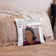 Load image into Gallery viewer, It Girl Energy Throw Pillow
