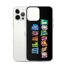 Load image into Gallery viewer, Black Creator iPhone Case
