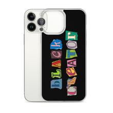 Load image into Gallery viewer, Black Creator iPhone Case

