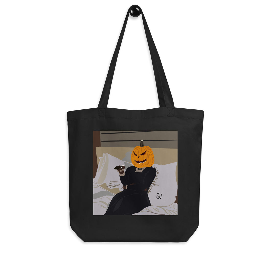 Hot Girl Halloween Tote Bag