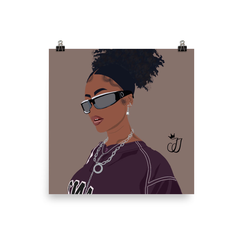 It Girl Status Poster
