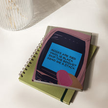 Load image into Gallery viewer, Roses Are Red Hardcover Journal
