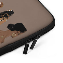 Load image into Gallery viewer, Black Women Laptop Sleeve

